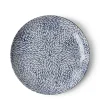 Medium Plates^MIYA Company Aizome Mums 8.5" Plate