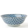 Ramen Bowls^MIYA Company Asanoha Colors 7.25" Bowl - Blue