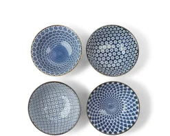Bowl Sets^MIYA Company Blue & White 5.75
