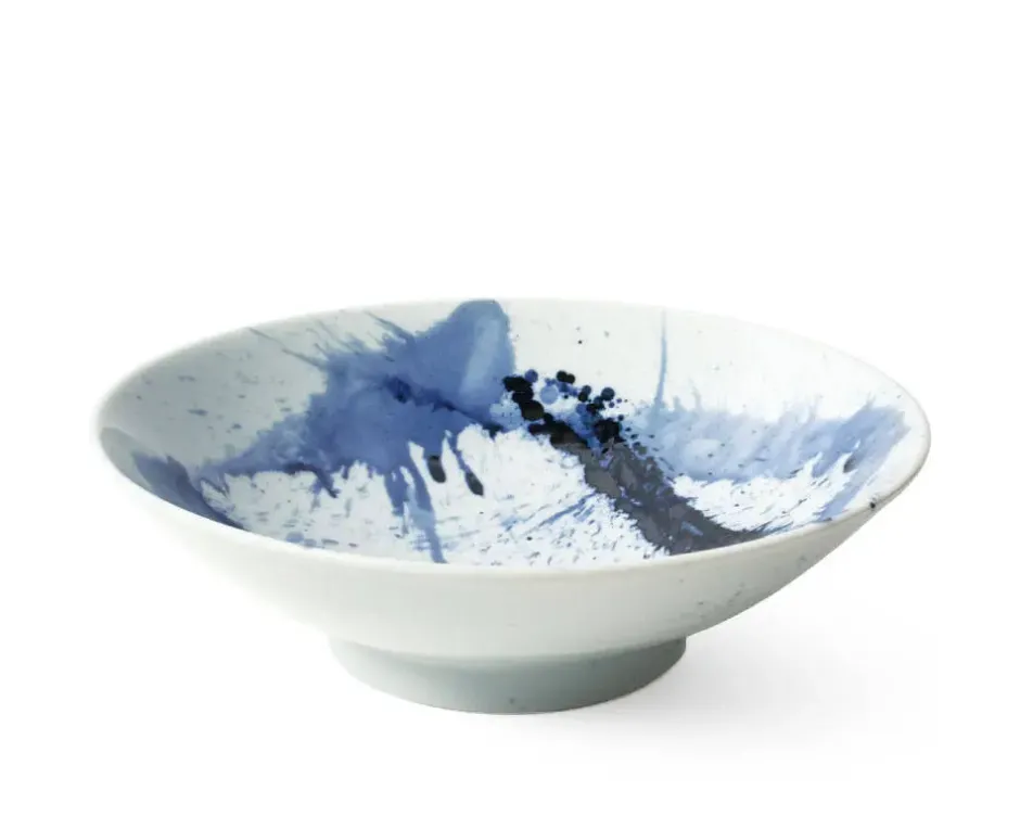 Serving Bowls & Plates^MIYA Company Blue Sumi 9.75" Serving Bowl