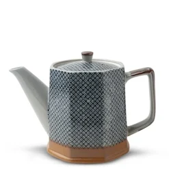 Teapots - Ceramic^MIYA Company Blue Vintage Dots Tea Pot