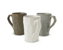 Mugs^MIYA Company Boulder Tall Mug - Gray