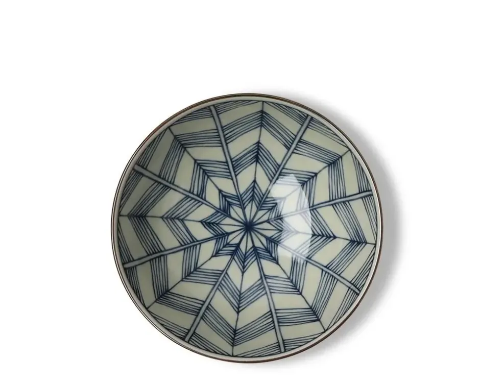 Rice Bowls^MIYA Company Celadon Chevron 5.5" Rice Bowl