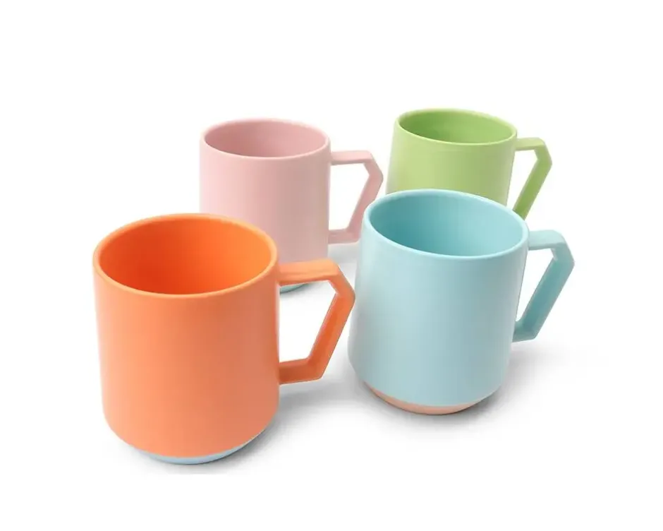 Mugs^MIYA Company Chips 12 Oz. Mug Pastel Green