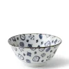 Bowls^MIYA Company Maneki Neko Blue 5.75" Bowl