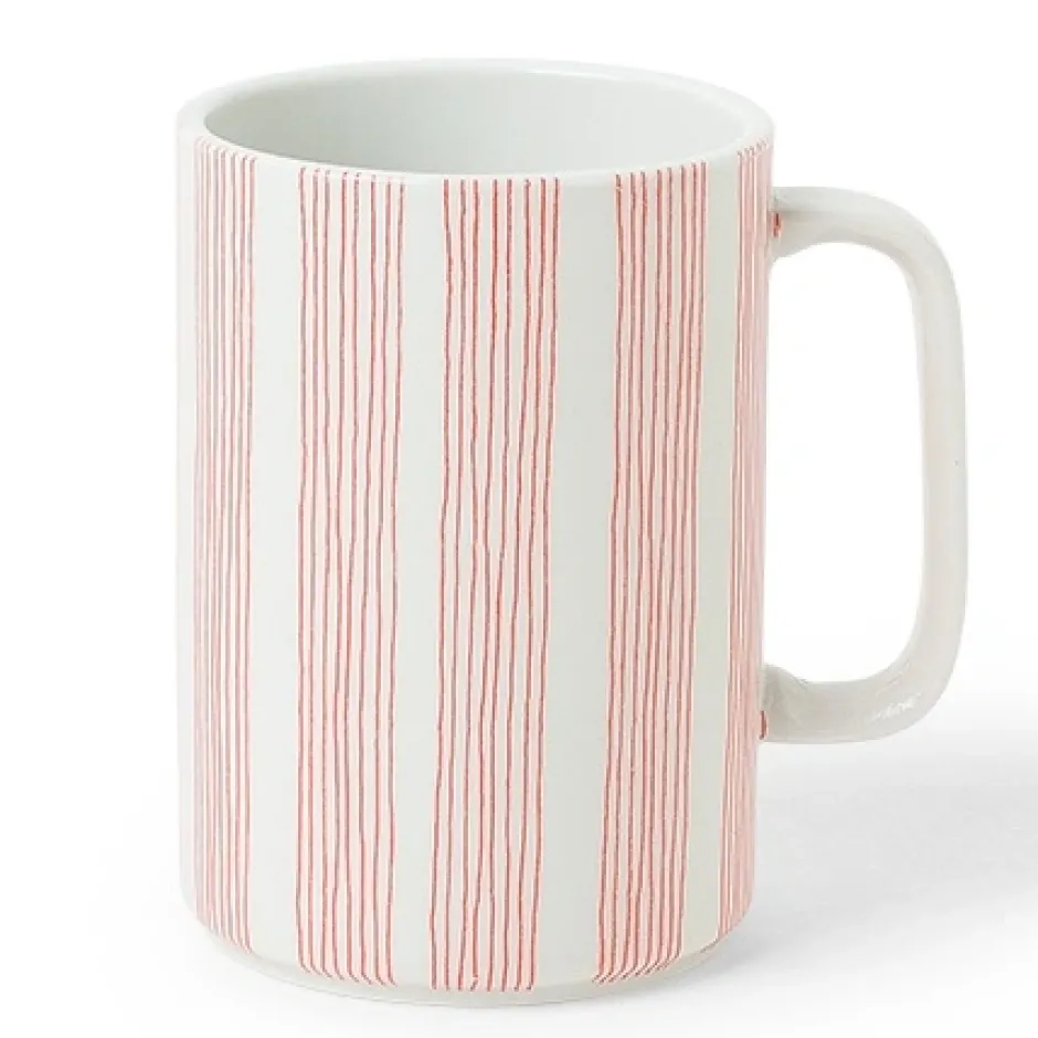 Mugs^MIYA Company Mug Red Obi Stripe