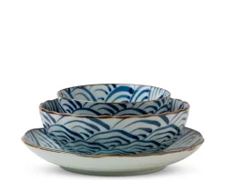 Medium Bowls^MIYA Company Saikai Nami Waves 5.5